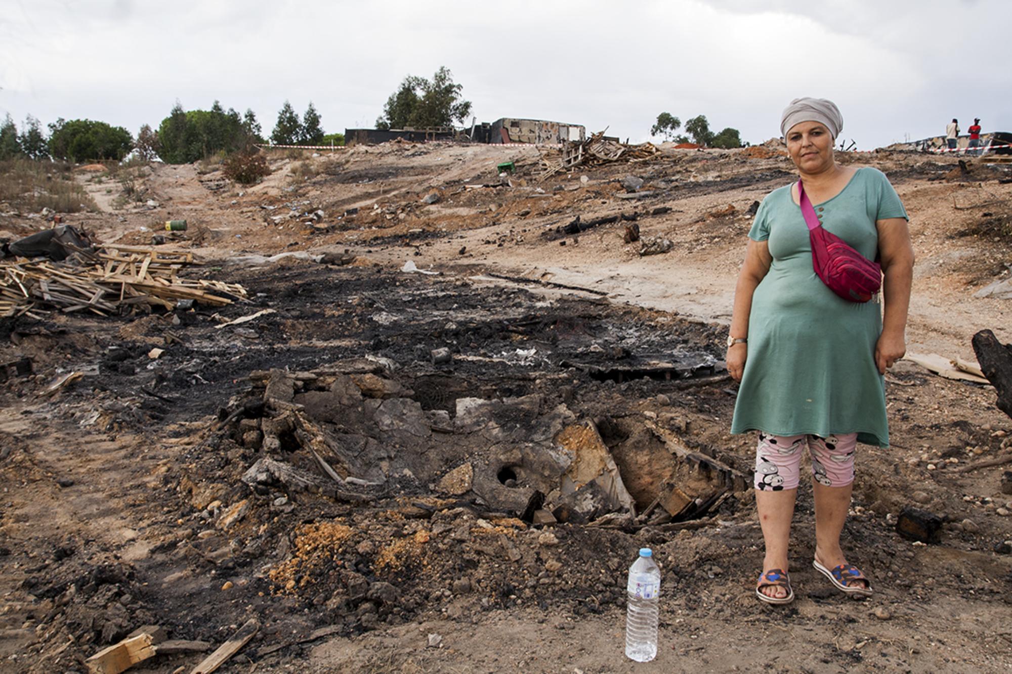 Asentamiento temporeros desmantelamiento 02